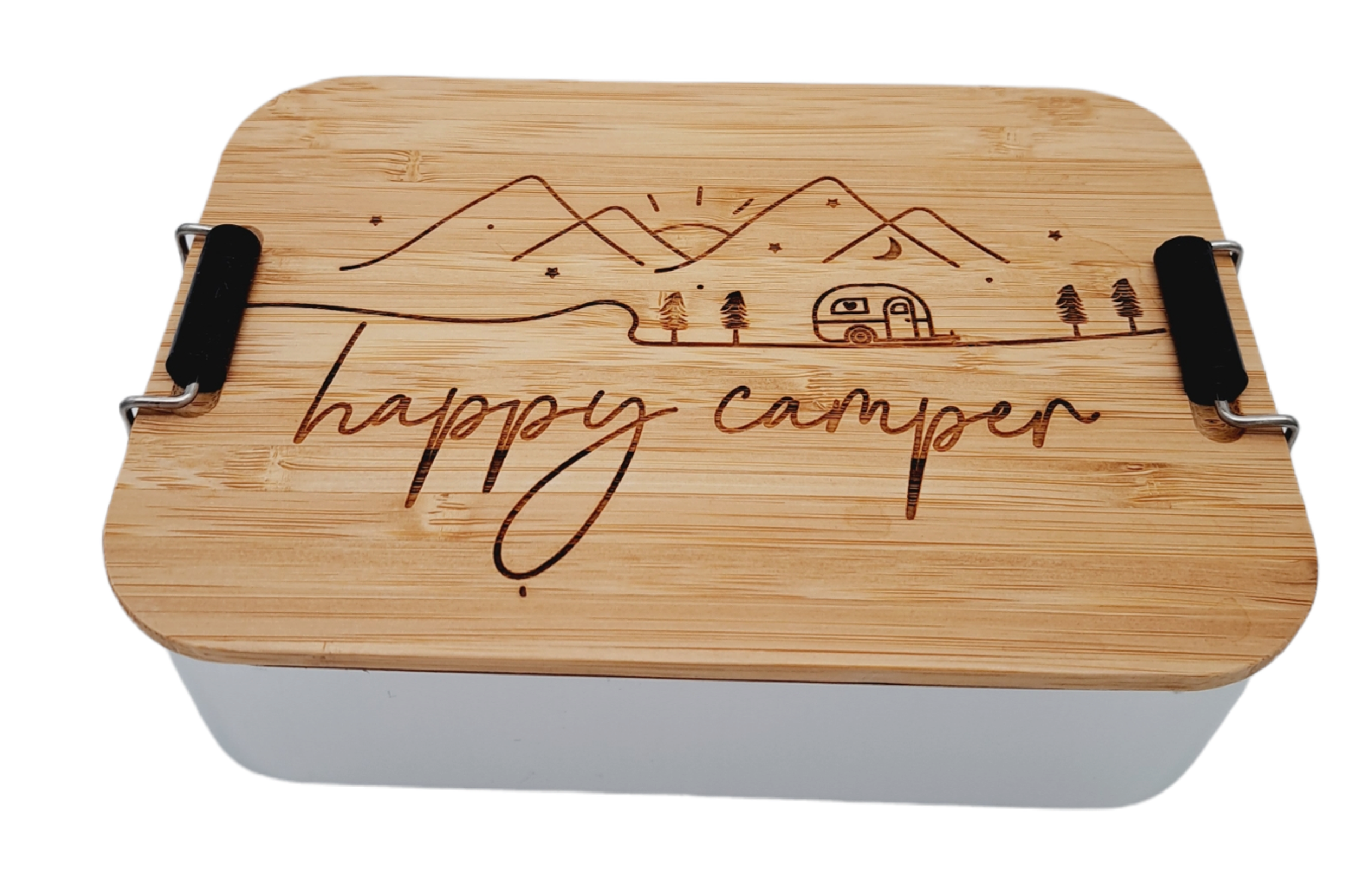 Lunchbox Happy Camping personalisierbar